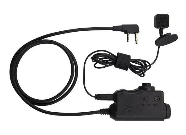 EARMOR Button-Activated Military Standard PTT (Push to Talk) Device (M52 ) - APEXTAC GEAR