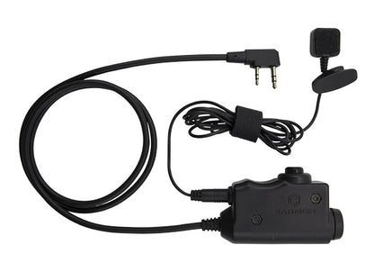EARMOR Button-Activated Military Standard PTT (Push to Talk) Device (M52 ) - APEXTAC GEAR