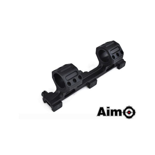 AIM-O GE Style Long Version Scope Ring Mount - BLACK (AO9011) - APEXTAC GEAR