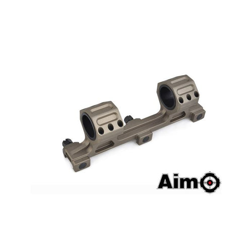 AIM-O GE Style Long Version Scope Ring Mount - TAN (AO9011) - APEXTAC GEAR
