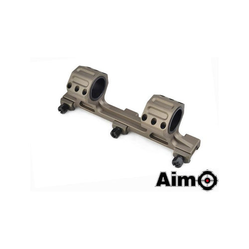 AIM-O GE Style Long Version Scope Ring Mount - TAN (AO9011) - APEXTAC GEAR