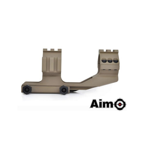 AIM-O Tri-Side Rail Extend 30mm Ring Mount- TAN (AO9003) - APEXTAC GEAR