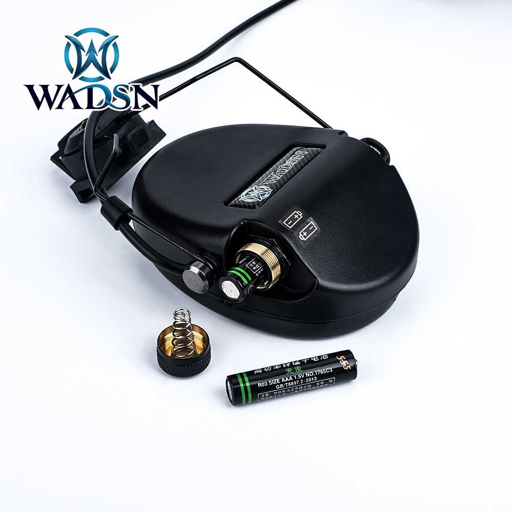 WADSN SORDIN Style Headset with  Helmet Rail Adaptor Basic Ver. (WZ191) - APEXTAC GEAR