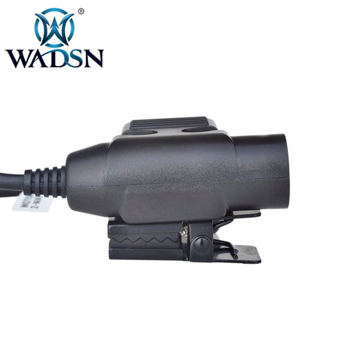 WADSN zU94 PTT Military Standard Version - BLACK (WZ113) - APEXTAC GEAR