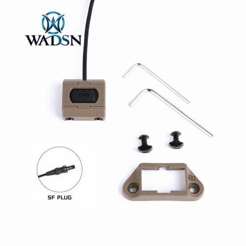 WADSN Mod Button Lite Rail Switch for Surefire - TAN - APEXTAC GEAR