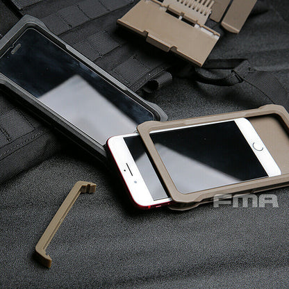 FMA Iphone 7/8 plus mobile pouch for Molle - BLACK (TB1320) - APEXTAC GEAR