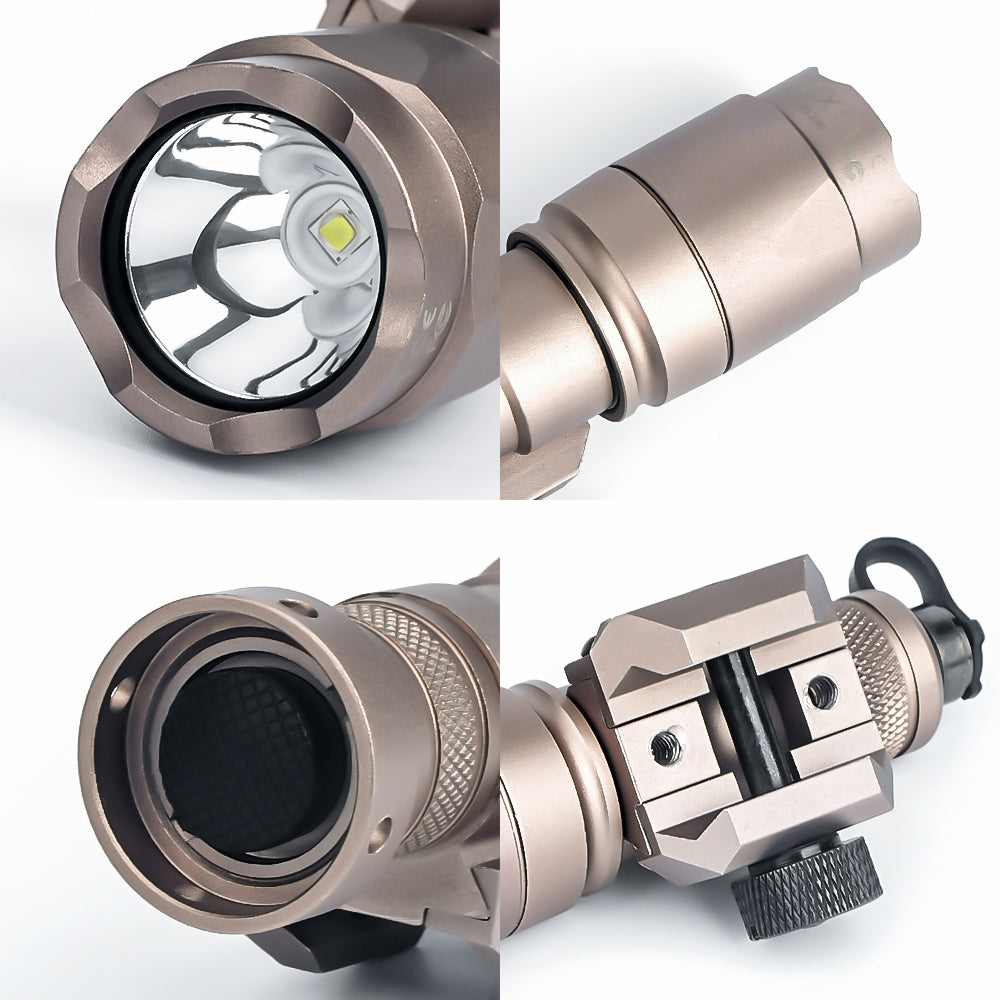 WADSN M300A Scout Light LED Flashlight with Two Control Kit Version - TAN - APEXTAC GEAR