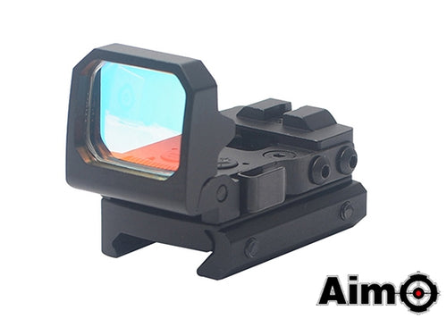 AIM-O Flip Dot Reflex Sight - BLACK (AO6008-BK) - APEXTAC GEAR