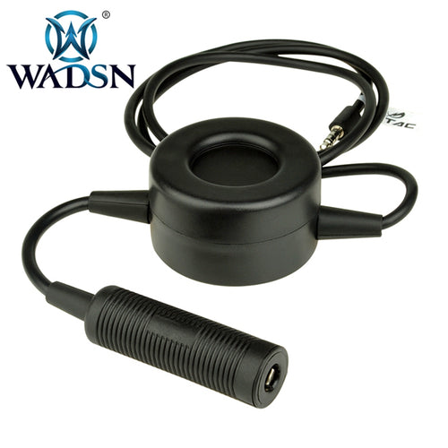 WADSN TCI PTT Military Standard Version - BLACK (WZ114) - APEXTAC GEAR