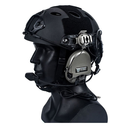 WADSN SORDIN Style Headset with  Helmet Rail Adaptor Basic Ver. (WZ191) - APEXTAC GEAR