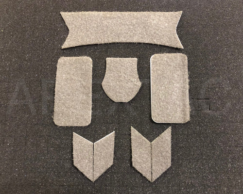 FMA Maritime Helmet Devil Loop Stickers Set Universal FXUKV - FG Green (TB878) - APEXTAC GEAR