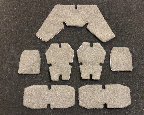 FMA CP helmet FXUKV group Loop Sticker Set - FG Green (TB961) - APEXTAC GEAR