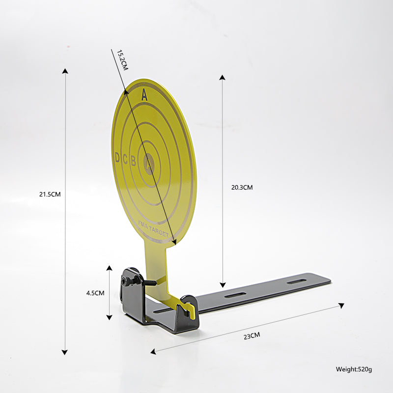 FMA Metal Folding Shooting Target B Style - BLUE (TB1380) - APEXTAC GEAR