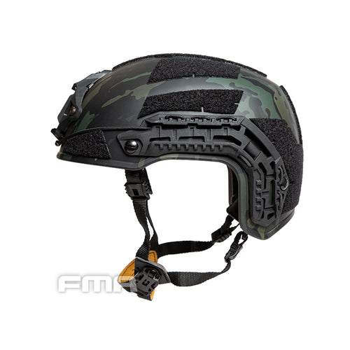 FMA Caiman Ballistic Style Airsoft Protective Helmet - Multicam Black (TB1383B) - APEXTAC GEAR