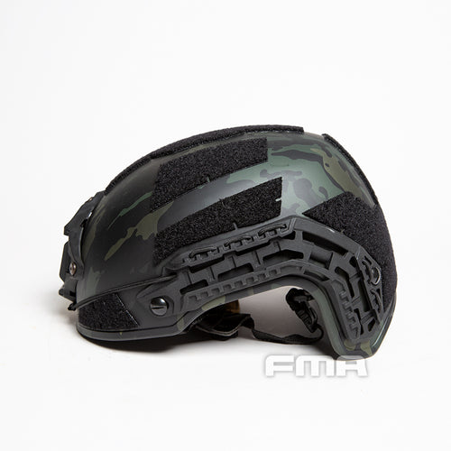 FMA Caiman Ballistic Style Airsoft Protective Helmet - Multicam Black (TB1383B) - APEXTAC GEAR