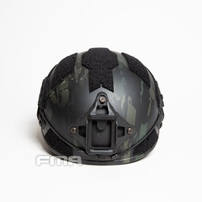 FMA Caiman Ballistic Style Airsoft Protective Helmet - Multicam Black (TB1383B) - APEXTAC GEAR