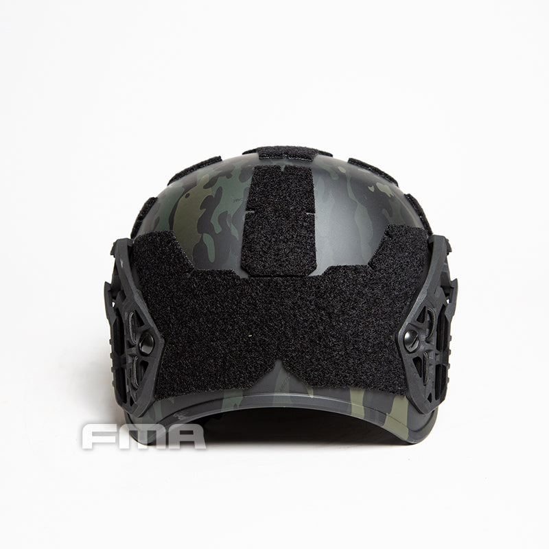 FMA Caiman Ballistic Style Airsoft Protective Helmet - Multicam Black (TB1383B) - APEXTAC GEAR
