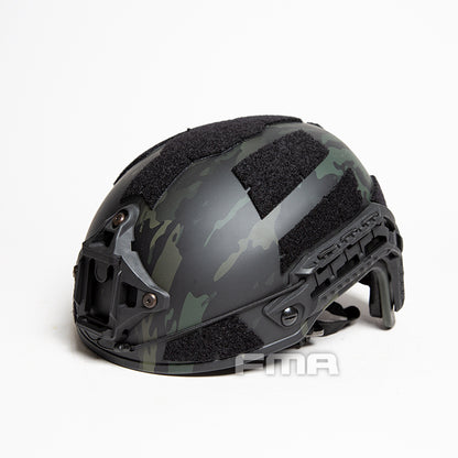 FMA Caiman Ballistic Style Airsoft Protective Helmet - Multicam Black (TB1383B) - APEXTAC GEAR