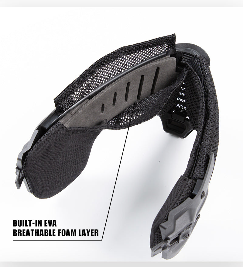 FMA EX Helmet All-Terrain Mandible Half Face Mask w/ Ear Face Protection TB1471 - APEXTAC GEAR