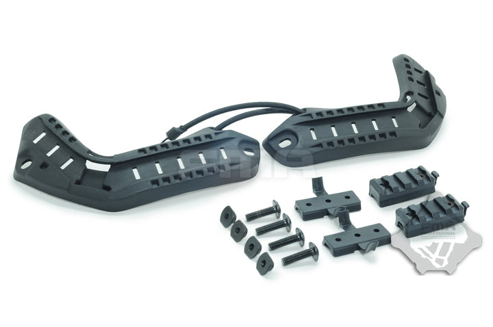 FMA ARC Helmet Rail Kit for OPS FAST Helmet - BLACK (TB290) - APEXTAC GEAR
