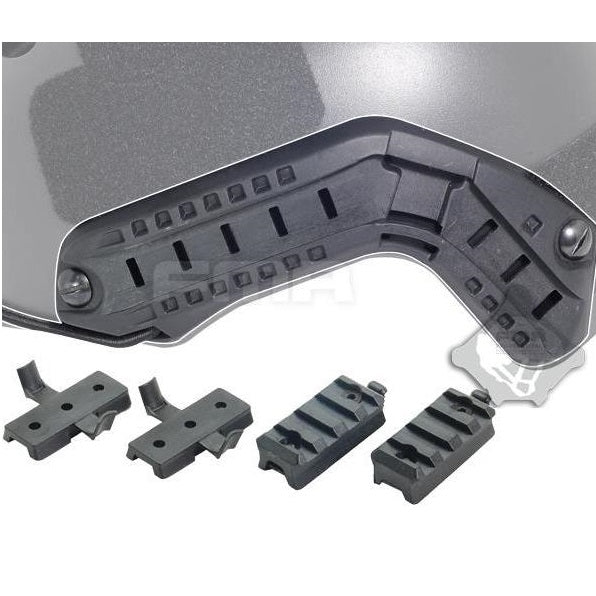 FMA ARC Helmet Rail Kit for OPS FAST Helmet - BLACK (TB290) - APEXTAC GEAR