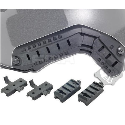 FMA ARC Helmet Rail Kit for OPS FAST Helmet - BLACK (TB290) - APEXTAC GEAR