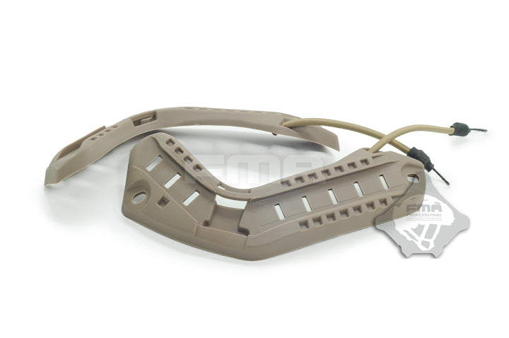 FMA ARC Helmet Rail Kit for OPS FAST Helmet - DE TAN (TB292) - APEXTAC GEAR