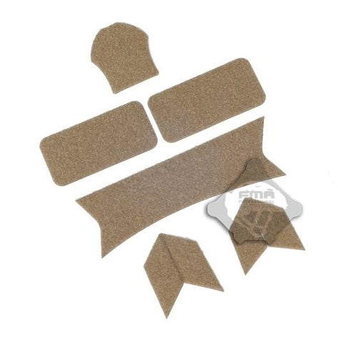 FMA Maritime Helmet Devil Loop Stickers Set Universal FXUKV - TAN (TB877) - APEXTAC GEAR