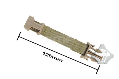 FMA Tactical Helmet Suspension Chin Extender Strap - BLACK (TB948) - APEXTAC GEAR