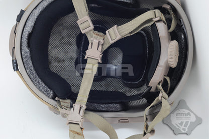 FMA Tactical Helmet Suspension Chin Extender Strap - FDE TAN (TB948) - APEXTAC GEAR