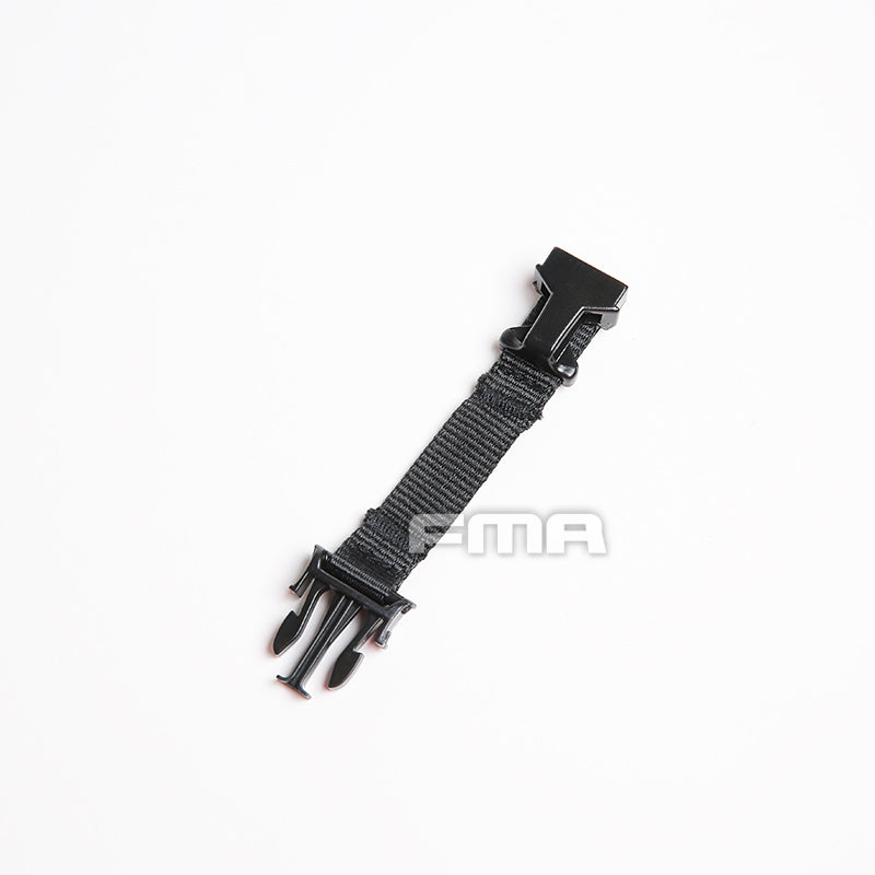 FMA Tactical Helmet Suspension Chin Extender Strap - BLACK (TB948) - APEXTAC GEAR