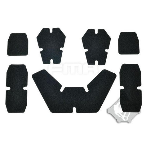 FMA CP helmet FXUKV group Loop Sticker Set - BLACK (TB961) - APEXTAC GEAR