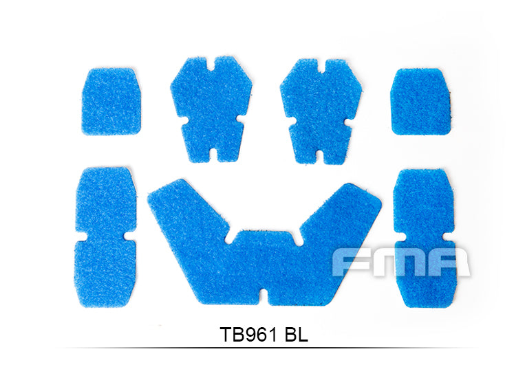 FMA CP helmet FXUKV group Loop Sticker Set - BLUE (TB961) - APEXTAC GEAR