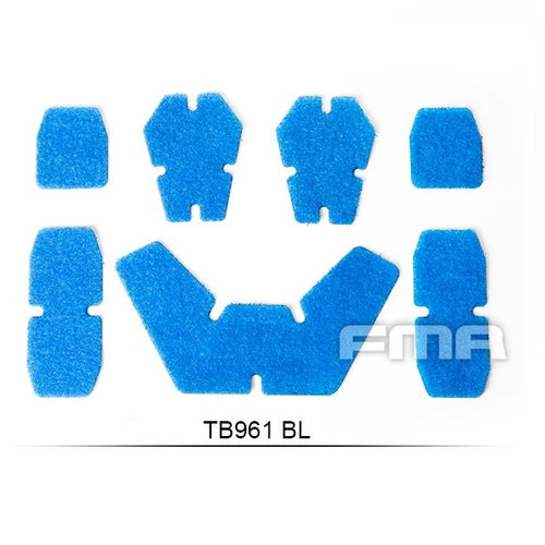 FMA CP helmet FXUKV group Loop Sticker Set - BLUE (TB961) - APEXTAC GEAR