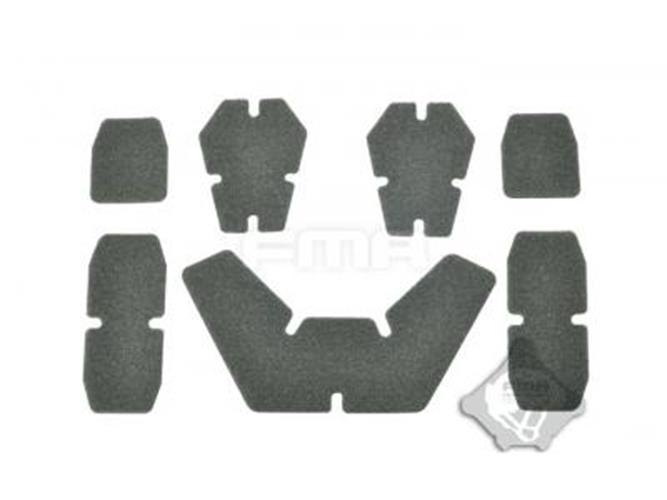 FMA CP helmet FXUKV group Loop Sticker Set - FG Green (TB961) - APEXTAC GEAR