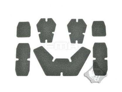 FMA CP helmet FXUKV group Loop Sticker Set - FG Green (TB961) - APEXTAC GEAR