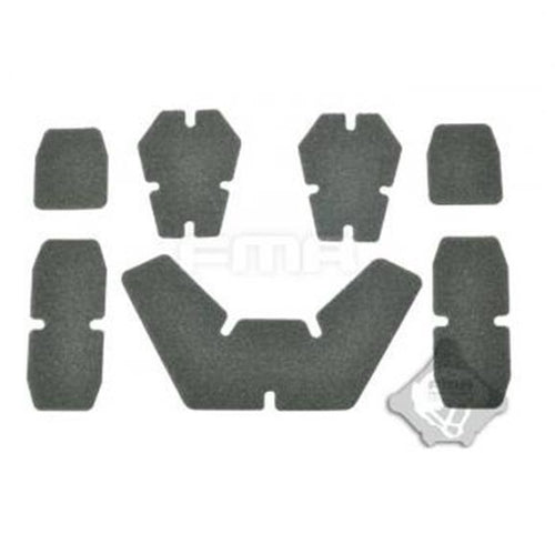 FMA CP helmet FXUKV group Loop Sticker Set - FG Green (TB961) - APEXTAC GEAR