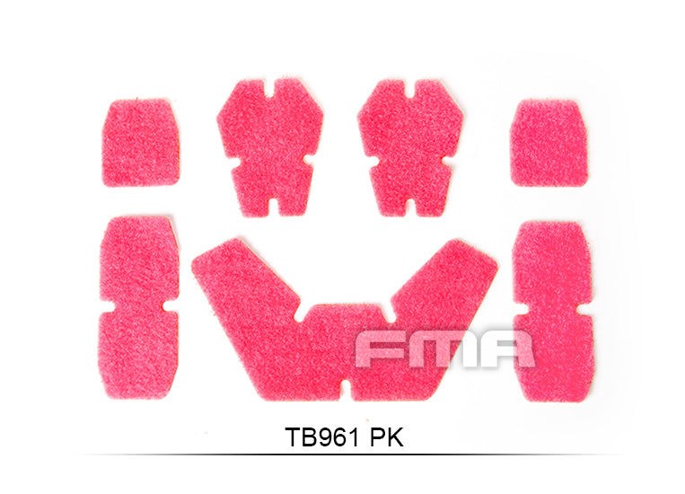 FMA CP helmet FXUKV group Loop Sticker Set - PINK (TB961) - APEXTAC GEAR