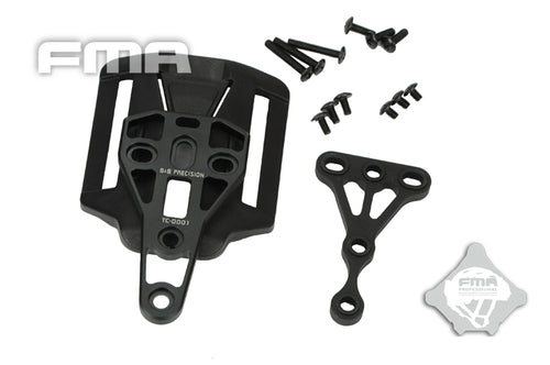 FMA Trifecta connection auxiliary pouch for Belt - BLACK (TB1040) - APEXTAC GEAR