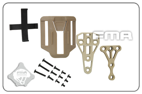 FMA Trifecta connection auxiliary pouch for Belt - TAN (TB1040) - APEXTAC GEAR