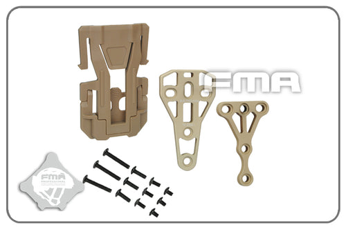 FMA Trifecta connection auxiliary pouch for Molle - TAN (TB1041) - APEXTAC GEAR