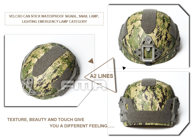 FMA TWF Tactical EXF Ballistic Helmet (L/XL) - AOR2 (TB1268A) - APEXTAC GEAR