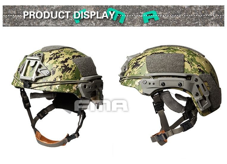 FMA TWF Tactical EXF Ballistic Helmet (L/XL) - AOR2 (TB1268A) - APEXTAC GEAR
