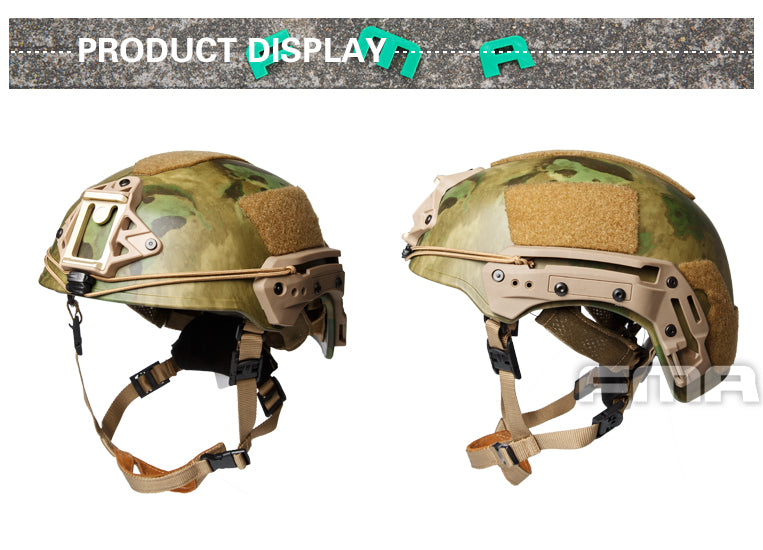 FMA TWF Tactical EXF Ballistic Helmet (L/XL) - ATACS-FG (TB1268A) - APEXTAC GEAR