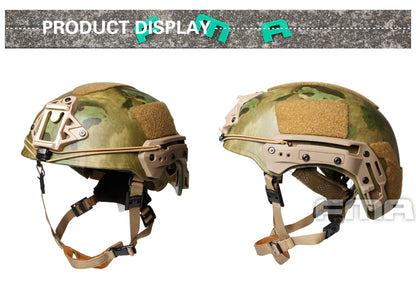 FMA TWF Tactical EXF Ballistic Helmet (L/XL) - ATACS-FG (TB1268A) - APEXTAC GEAR