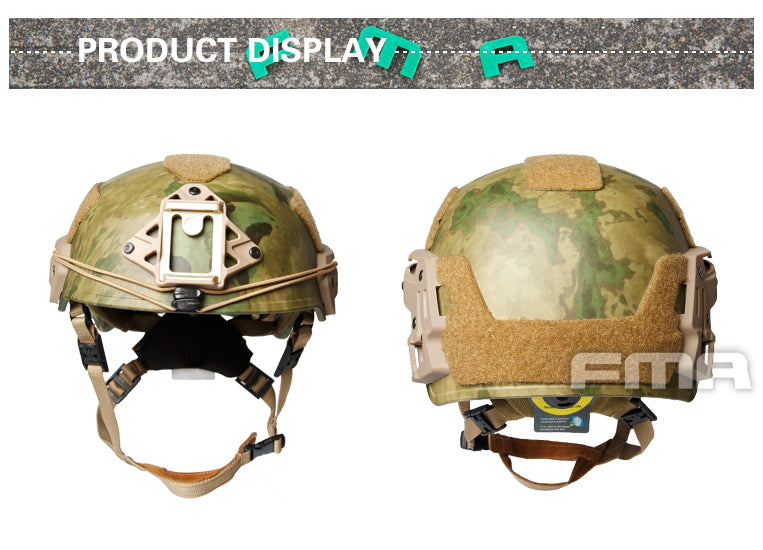 FMA TWF Tactical EXF Ballistic Helmet (L/XL) - ATACS-FG (TB1268A) - APEXTAC GEAR