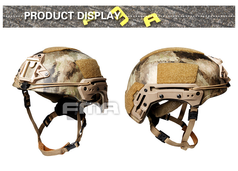 FMA TWF Tactical EXF Ballistic Helmet (L/XL) - ATACS (TB1268A) - APEXTAC GEAR