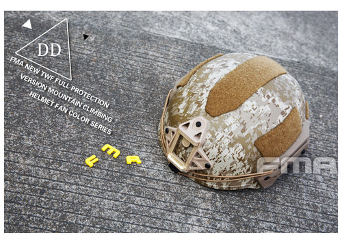 FMA TWF Tactical EXF Ballistic Helmet (L/XL) - Digital Desert (TB1268A) - APEXTAC GEAR