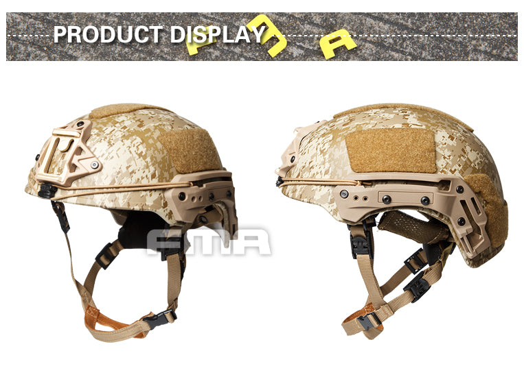 FMA TWF Tactical EXF Ballistic Helmet (L/XL) - Digital Desert (TB1268A) - APEXTAC GEAR