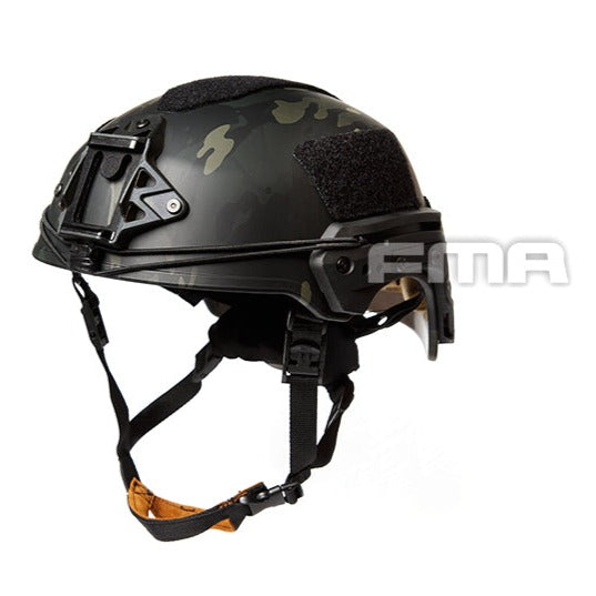 FMA TWF Tactical EXF Ballistic Helmet (L/XL) - Multicam BLACK (TB1268A) - APEXTAC GEAR